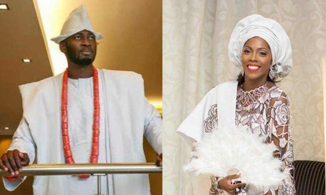Image result for tiwa savage and tunji balogun