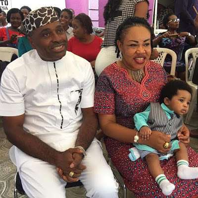 Kenneth Okonkwo marks 48th birthday with family at motherless babies home